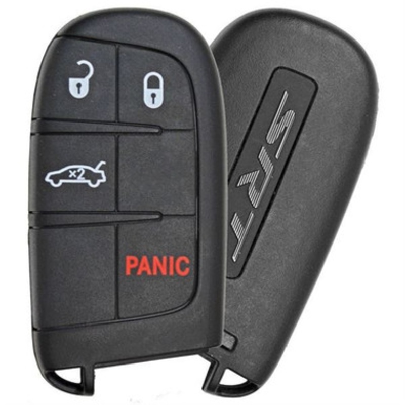 Dodge 4-Button Smart Key M3N-40821302 68234958AA 433 MHz, Refurbished Grade A