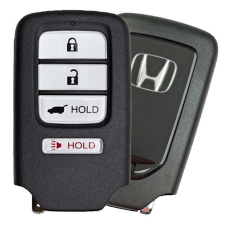 Honda 4 Button No Memory Smart Key ACJ932HK1210A, 72147-T0A-A11, 315 MHz – New, OEM