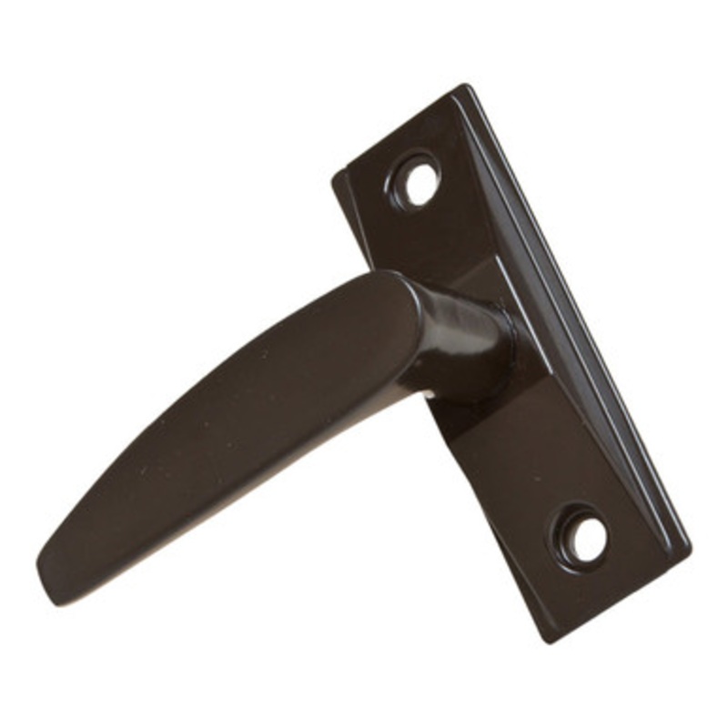 ILCO Storefront Lever Handle 456 Series – Straight – RH – Dark Bronze
