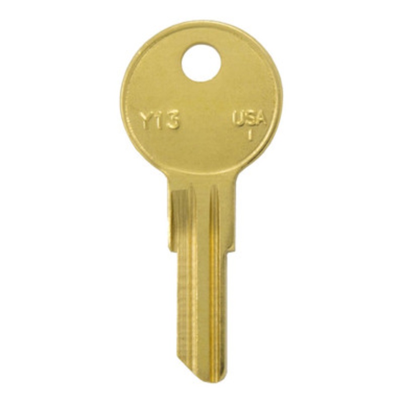 ILCO Y13 01122R Yale Lockset Key Blank – Brass – 50 Pack