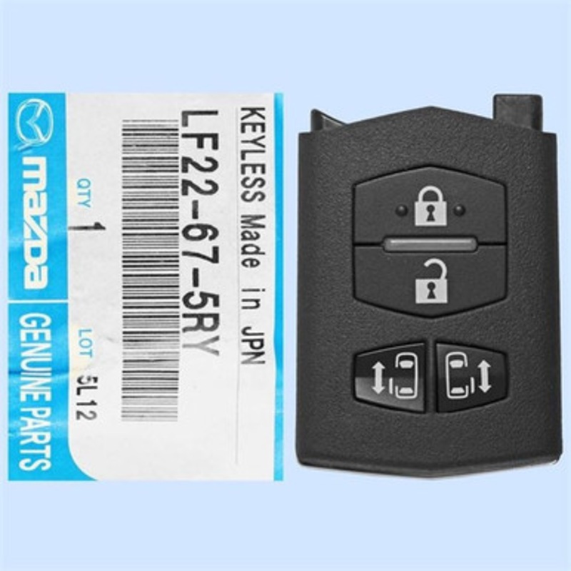 Mazda 5 Button Remote Head Key OUCG80-335A-A – New OEM