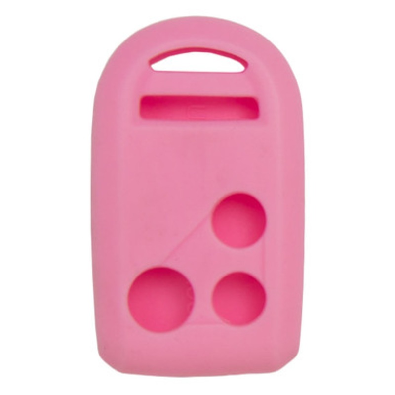 Replacement Silicone Jacket Keyless Remote Cover HNDAD84 for 4 Button Remote Honda Goldwing GL1800 – Pink