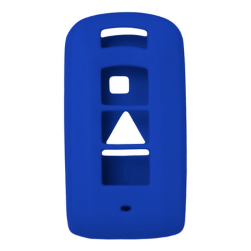 Replacement Silicone Jacket Keyless Remote Cover MITP14 for Mitsubishi 4 Button Smart Proximity Key FCC ID: OUC644M-KEY-N – Blue