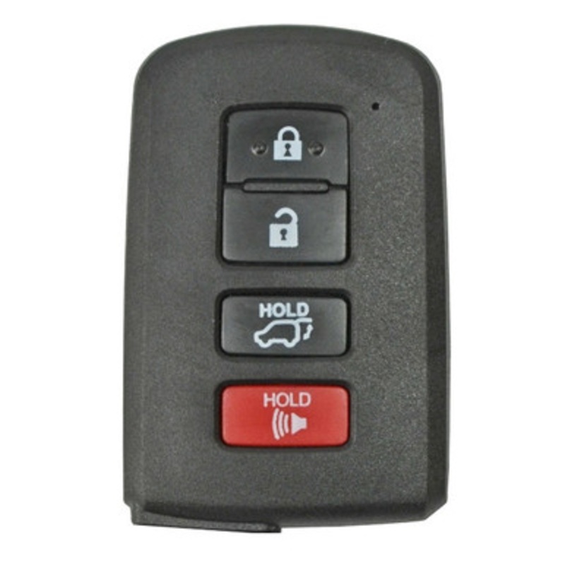 Toyota/Lexus/Scion 4 Button Proximity Key HYQ14FBA 89904-0E120, 89904-0E121 – Refurbished, Recase