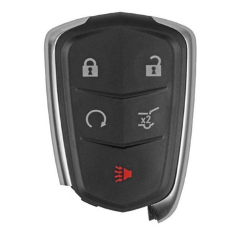 Cadillac 5-Button Smart Key HYQ2AB 13598528 315 MHz, Refurbished Recase