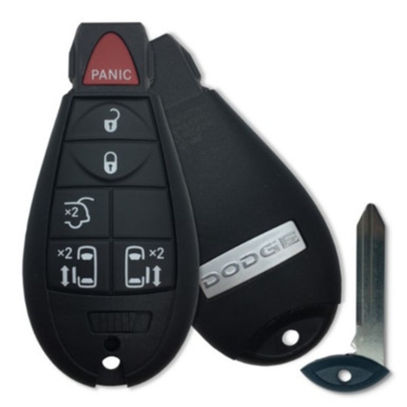 Dodge 6 Button Fobik Smart Key IYZ-C01C, 56046705AG, 433 MHz – New OEM