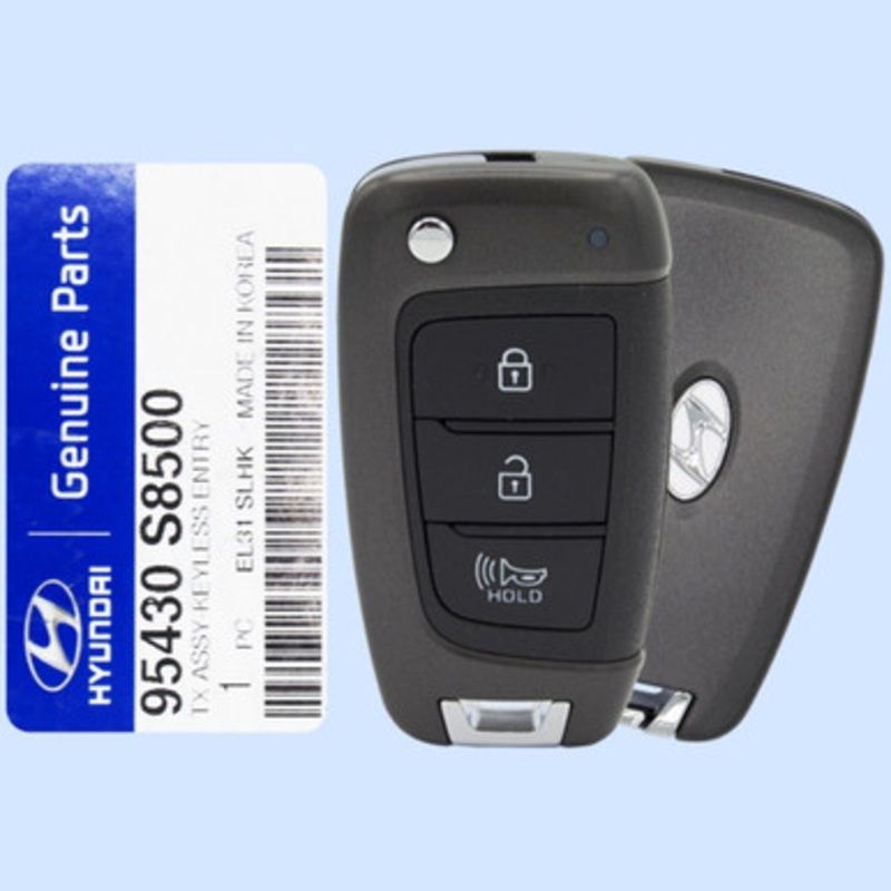 Hyundai 3 Button Remote Head Key KK12 TQ8-RKE-4F41 – New OEM