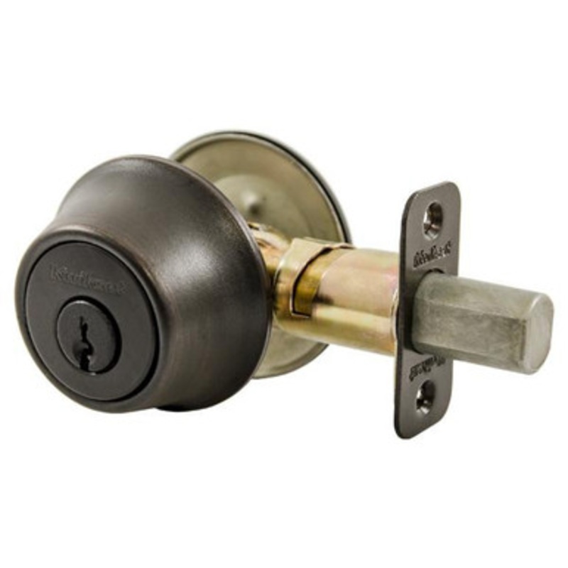 KWIKSET 660 Single Cylinder Deadbolt Venetian Bronze