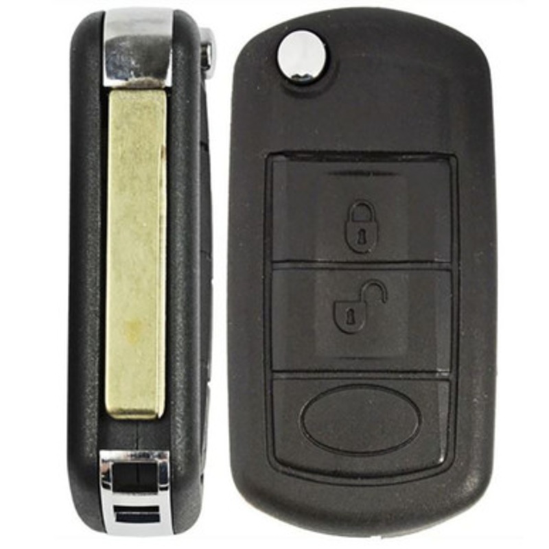 Land Rover Range Rover 3 Button Remote Flip Key HU92, NT8-15K6014CFFTXA, YWX000071, 315 MHz – Refurbished, Recase