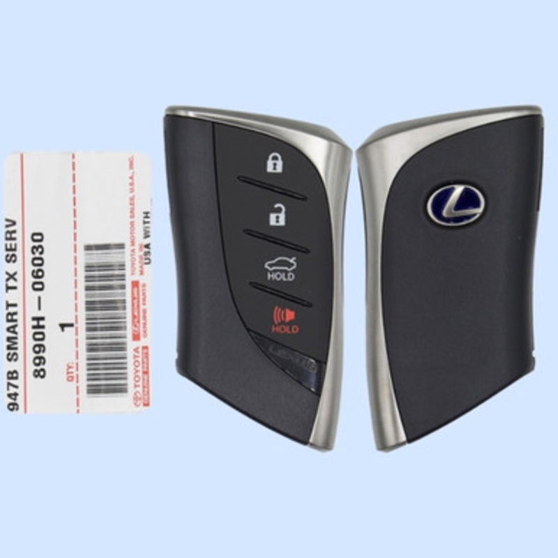 Lexus 4 Button Proximity Key HYQ14FBZ – New OEM 172496