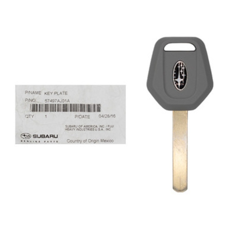Subaru SR12-PT Transponder Key 57497-AJ01A, 4D-60 – New, OEM