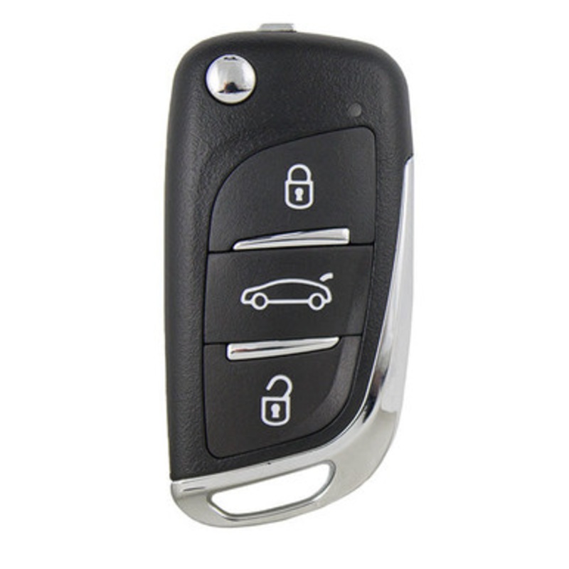 Xhorse 3 Button Universal Remote Flip Key for VVDI Key Tool – Wired, XKDS00EN