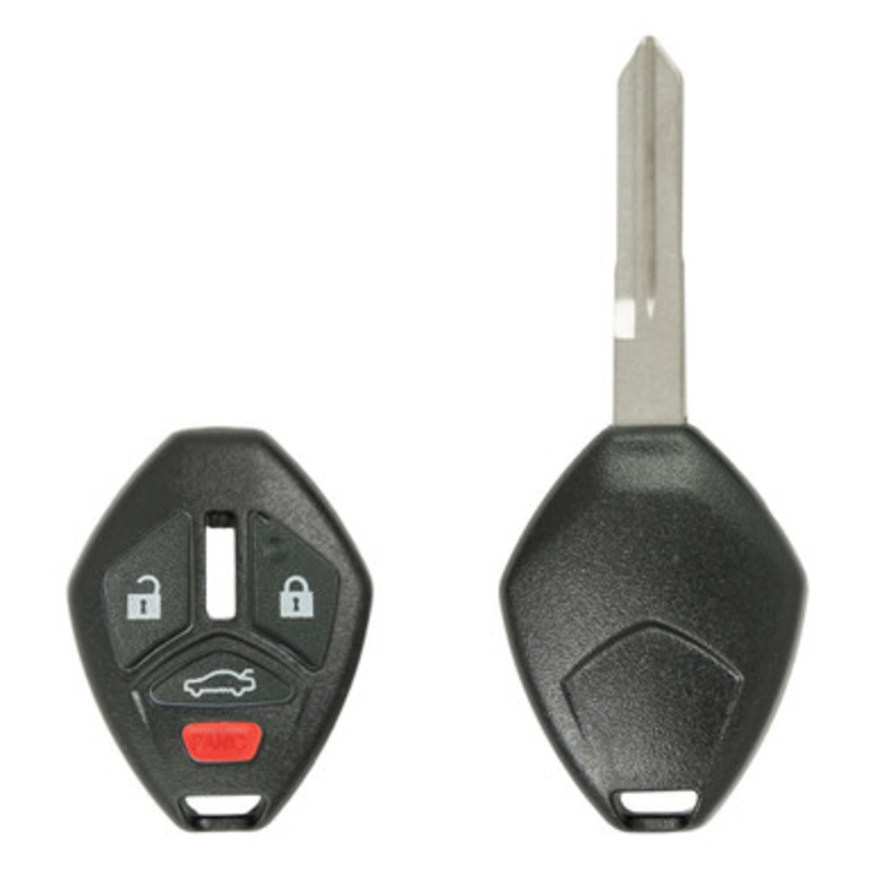 4 Button Shell for Mitsubishi Remote Head Keys MIT9 MIT6