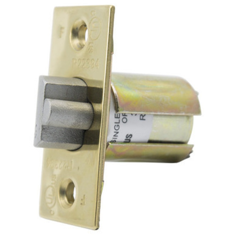 PLS L2LG Grade 2 Lever/Door Knob Latch Guarded 2 3/8 – Bright Brass US3