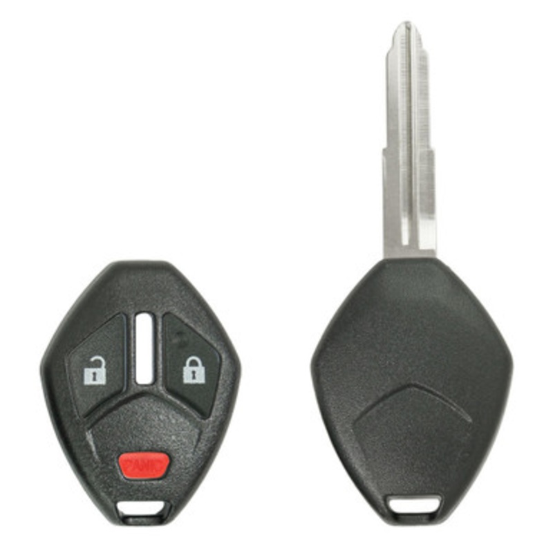 3 button Shell for Mitsubishi Remote Head Keys MIT3 With Shoulder Stops