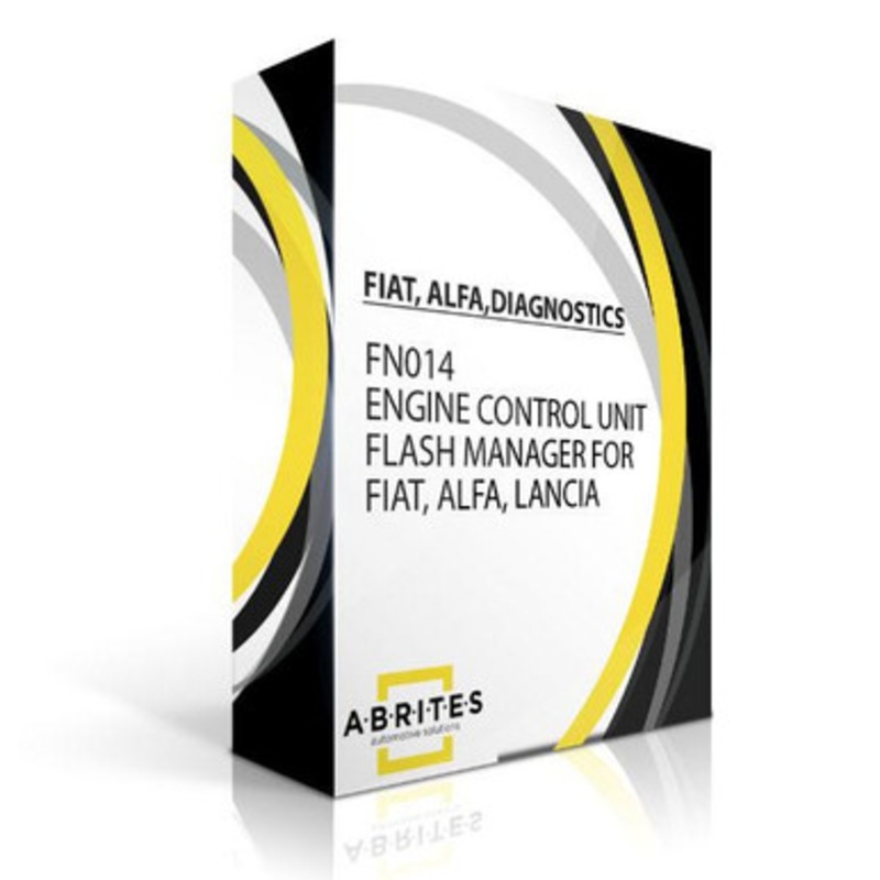 ABRITES FN014 Engine Control Unit Flash Manager For Fiat, Alfa, Lancia Diagnostics – Software