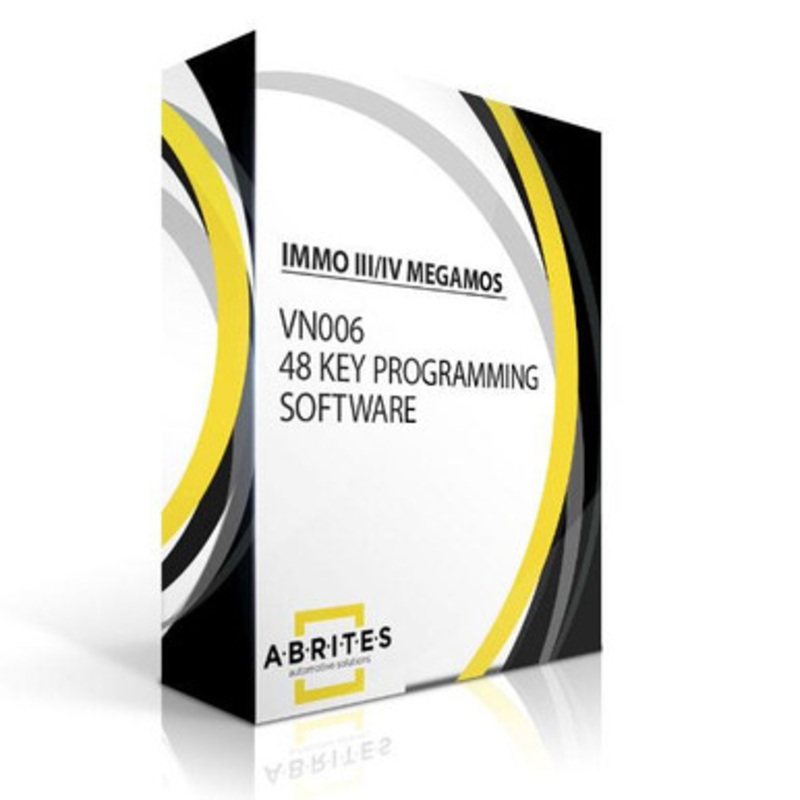 ABRITES VN006 Immo III/IV Megamos 48 Key Programming – Software