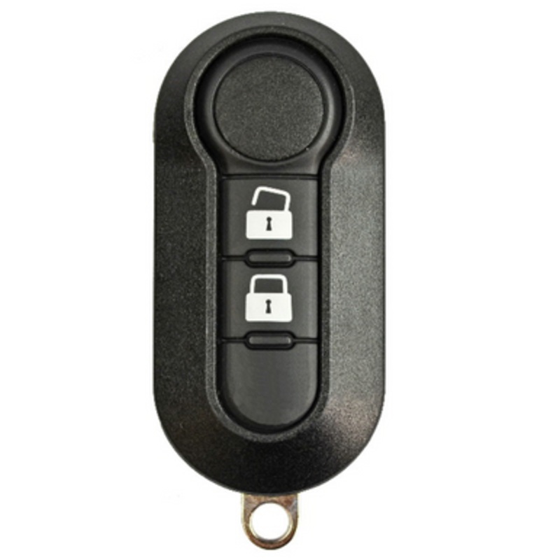Dodge ProMaster 2 Button Remote Flip Key 2ADFTTRF198, 68435274CP, 433 MHz  – Refurbished, Recase