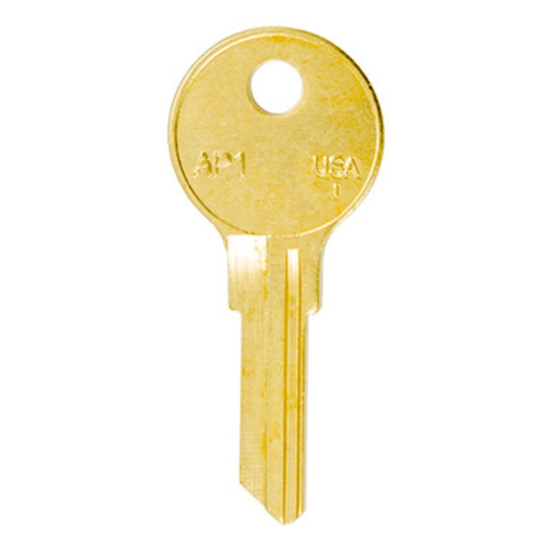 ILCO AP1 AP101 Key Blank for Chicago Locks – Brass – 50 Pack