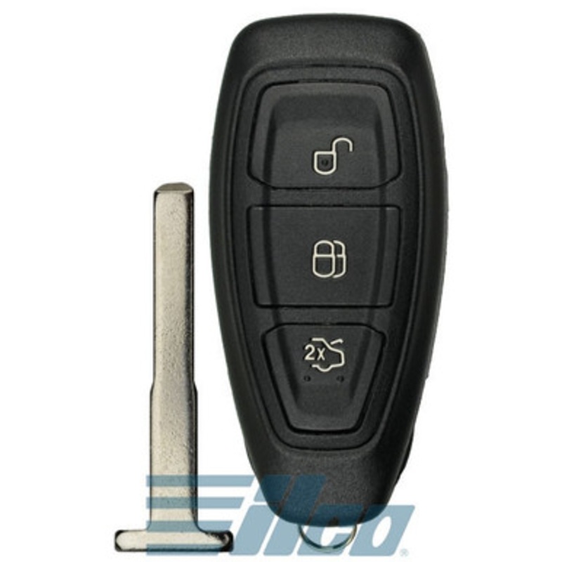 ILCO Ford 3 Button Smart Key KR55WK48801, 164-R8048, 433 MHz – Aftermarket