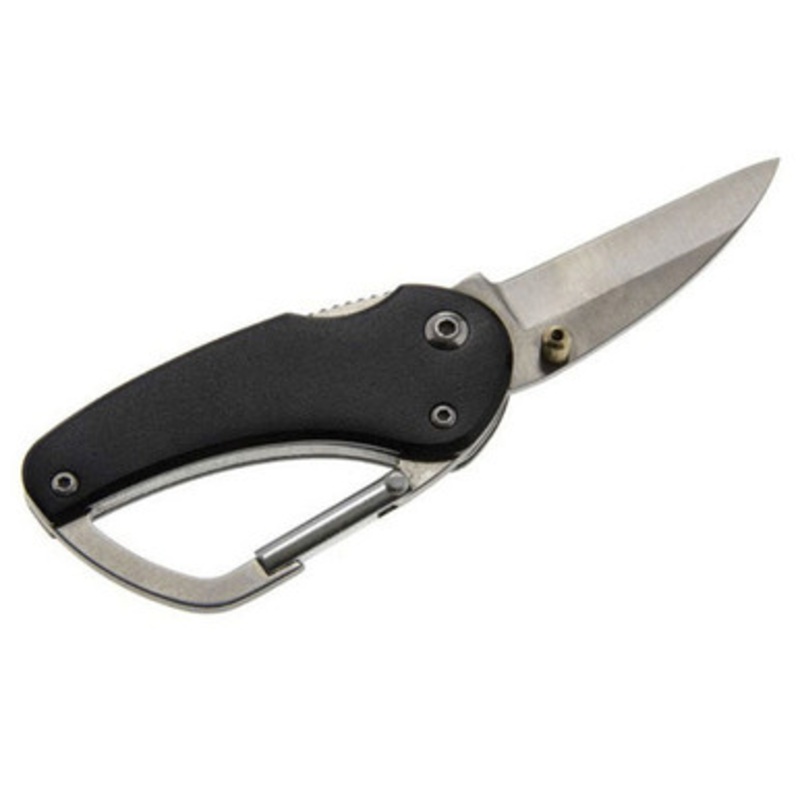 Lucky Line Carabiner Knife BLACK – 1 Pcs – Carded