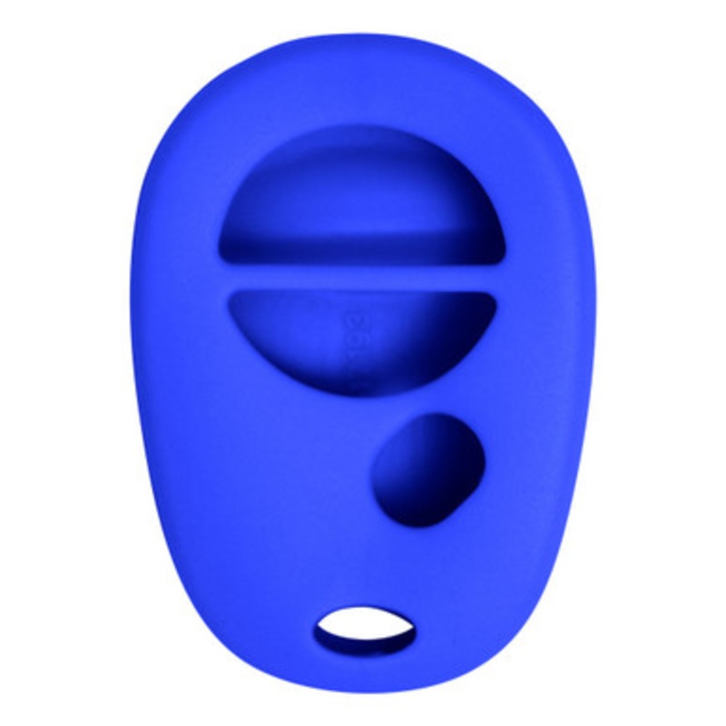 Replacement Silicone Jacket Keyless Remote Cover TYOTAG33 for Toyota 3 Button Remote FCC ID: GQ43VT20T – Blue