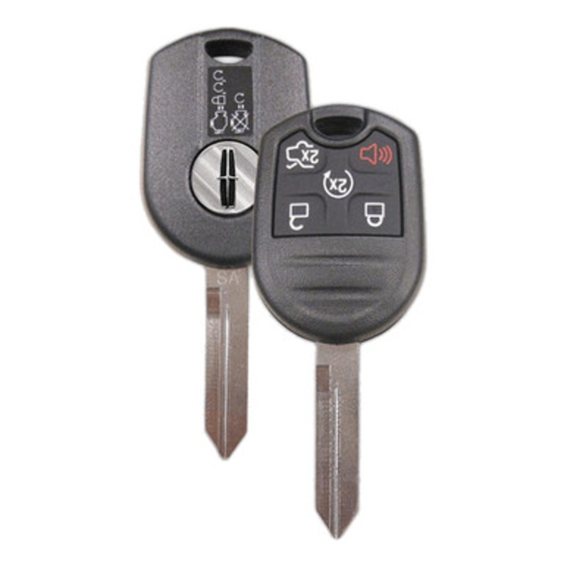 Strattec 5912496 Lincoln 5 Button Remote Head Key 164-R8056 SA Blade
