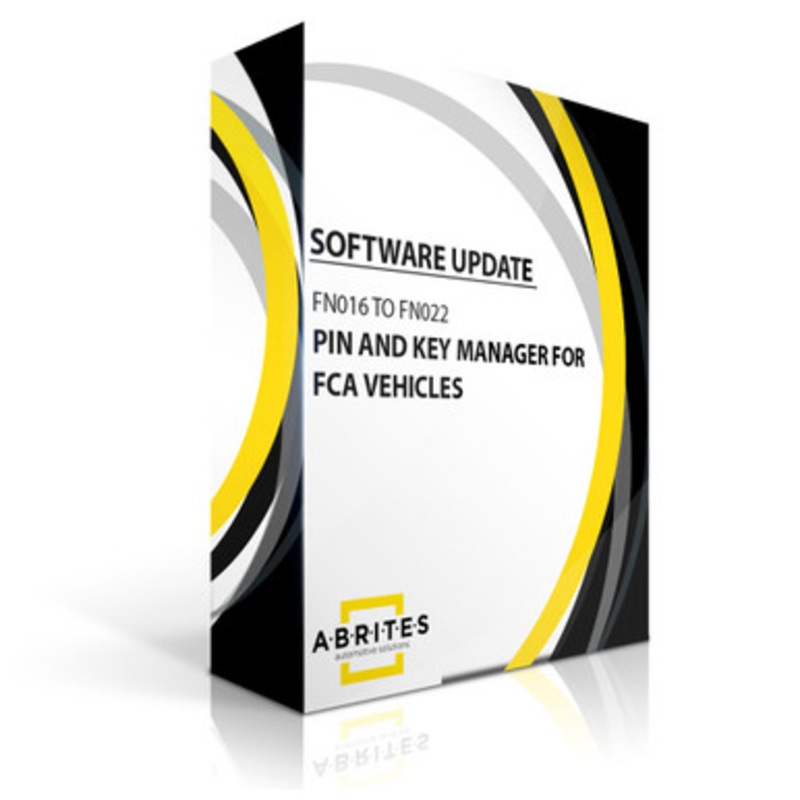 Abrites FN022 PIN and Key Manager For FCA Vehicles – Upgrade from FN016 – Software