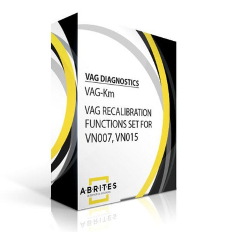 ABRITES Special Functions set for VAG Milage Recalibration VN007, VN015 – Software