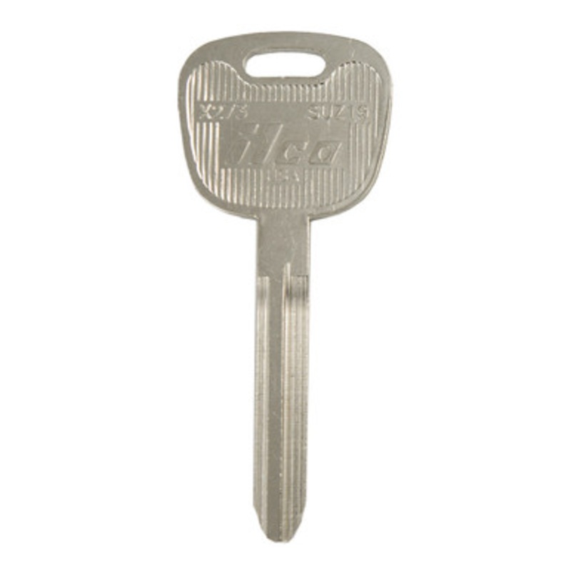 ILCO AF00007392 SUZ19 Motorcycle Mechanical Key, Pack of 10