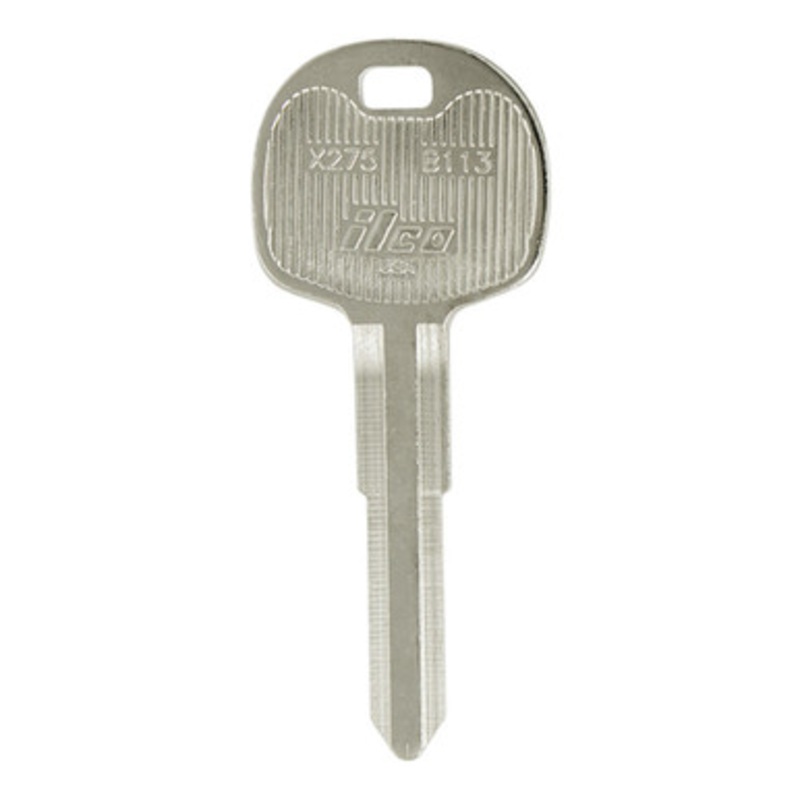 ILCO AF00007472 B113 Mechanical Key, Pack of 10