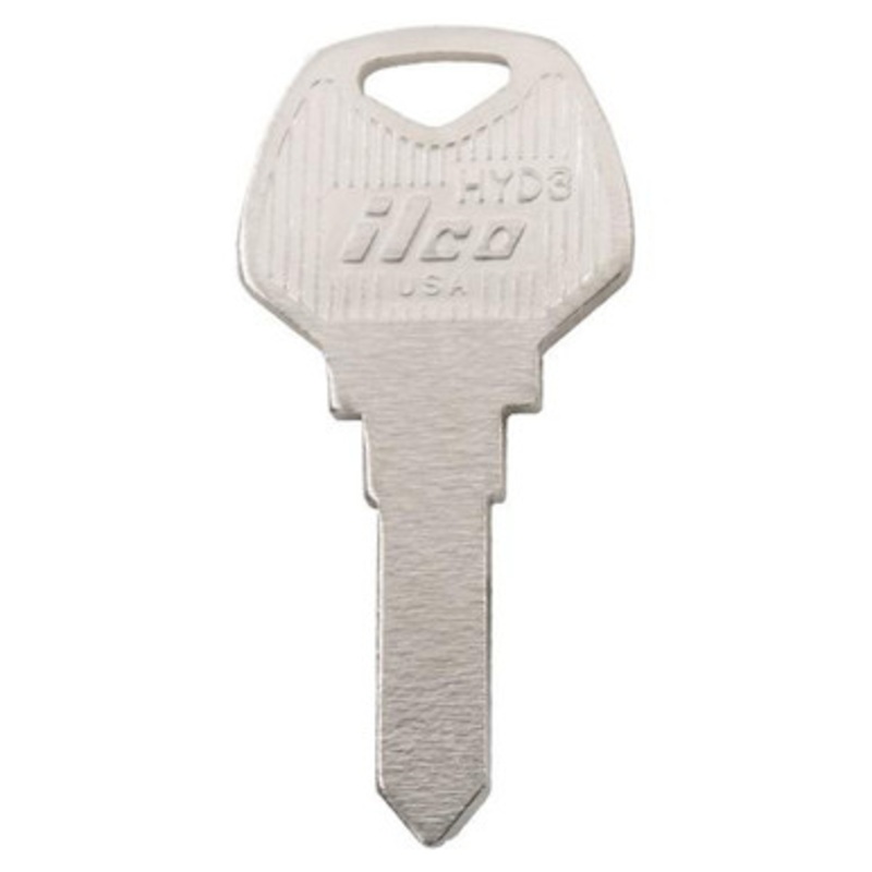 ILCO HYD3 Motorcycle Mechanical Key, Pack of 10