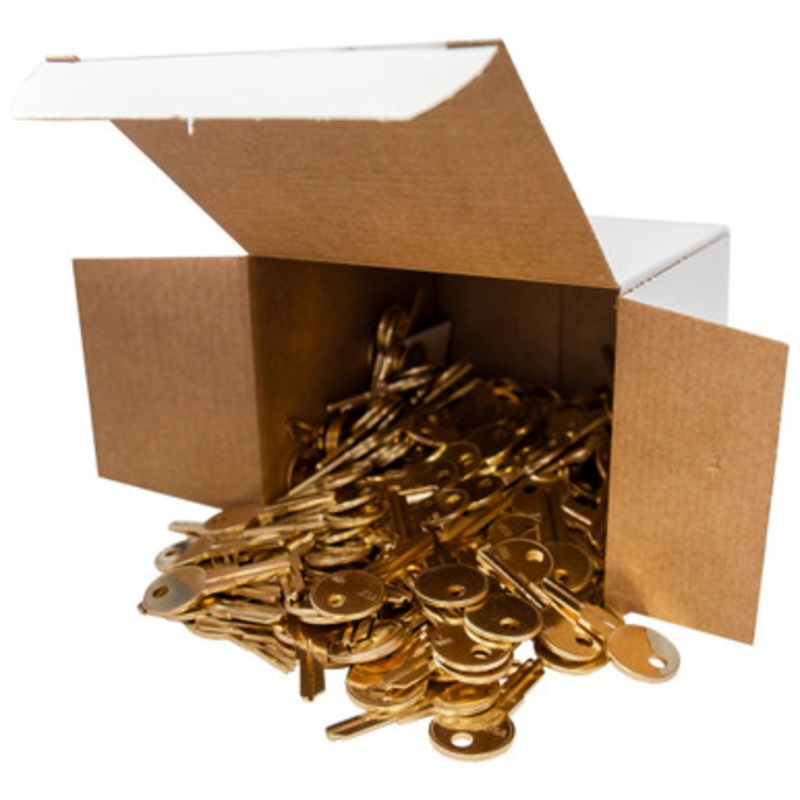 Keyless2Go Y13 Brass Keys 250 Pack – MADE IN USA
