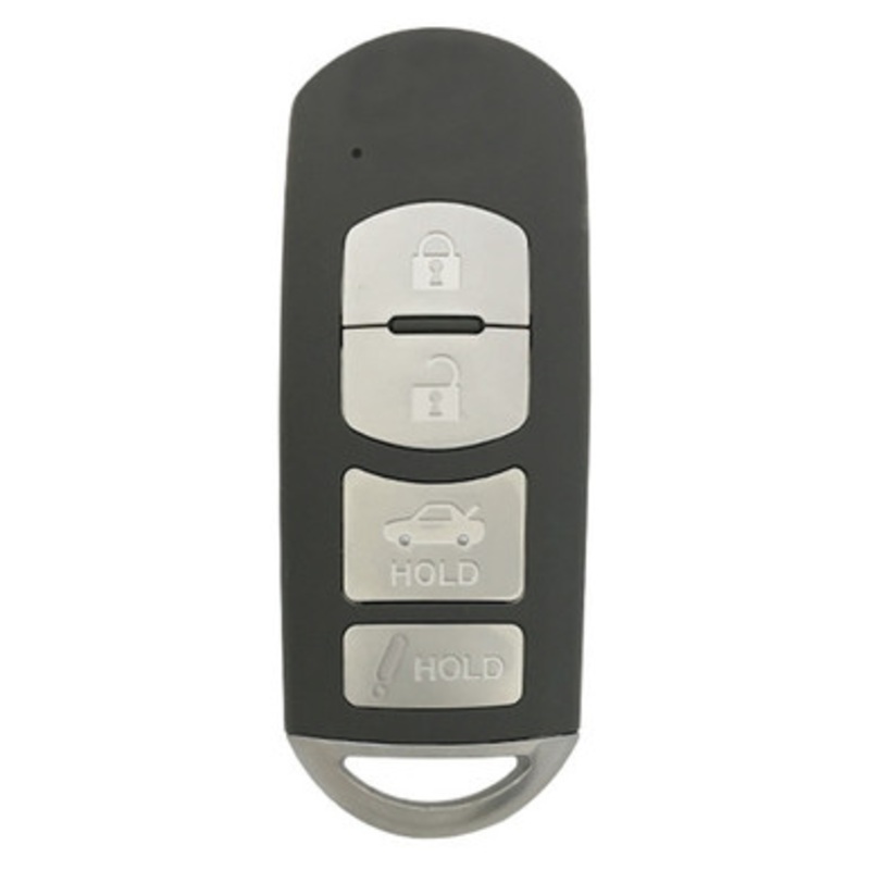 Mazda 4 Button Smart Key WAZX1T768SKE11A03, BBY2-67-5RY, 315 MHz – Refurbished, Recase