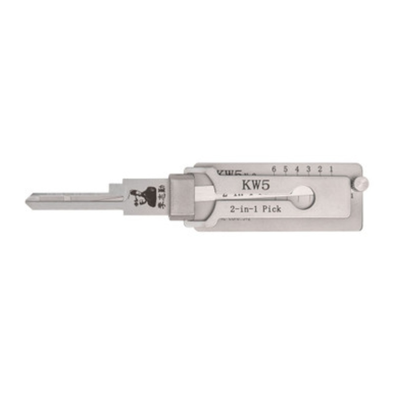 Original Lishi 2-in-1 Tool Kwikset KW5 Series – Anti-Glare