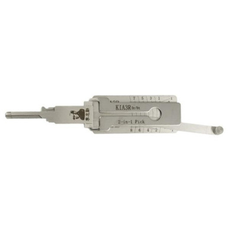 Original Lishi KIA3R KK3 Kia 2-in-1 Pick – Door / Trunk
