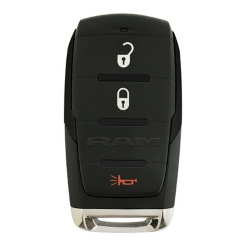 RAM 3 Button Smart Key OHT-4882056, 68312804AD, 433 MHz – Refurbished, Grade A