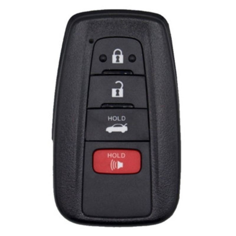 Toyota 4 Button Proximity Key HYQ14FBC 89904-06220, 89904-06240 – Refurbished, Recase