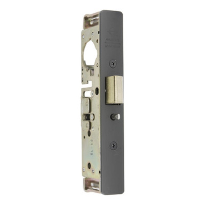 Adams Rite 4900 HD Deadlatch, Standard Faceplate, 1-1/8 Backset, RH/LHR, 2-5/8 Strike – Dark Bronze