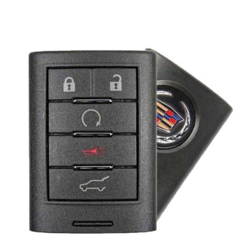 Cadillac 5-Button Smart Key Driver 2 M3N5WY7777A 25843983 315 MHz, New OEM