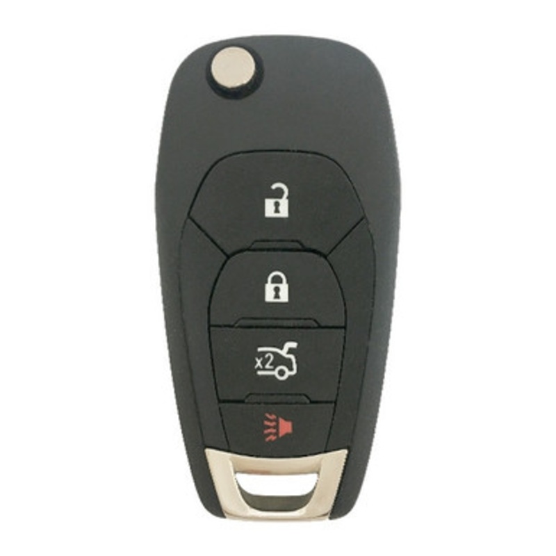 GM 4 Button Remote Head Key LXP-T004