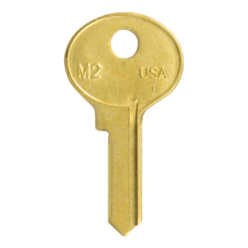 ILCO M2 1092B Master Padlock Key Blank – Brass – 50 Pack