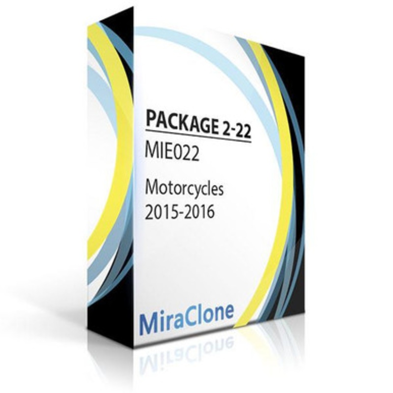 Miraclone EEPROM Motorcycles 2015-2016 Software – Package 2-22
