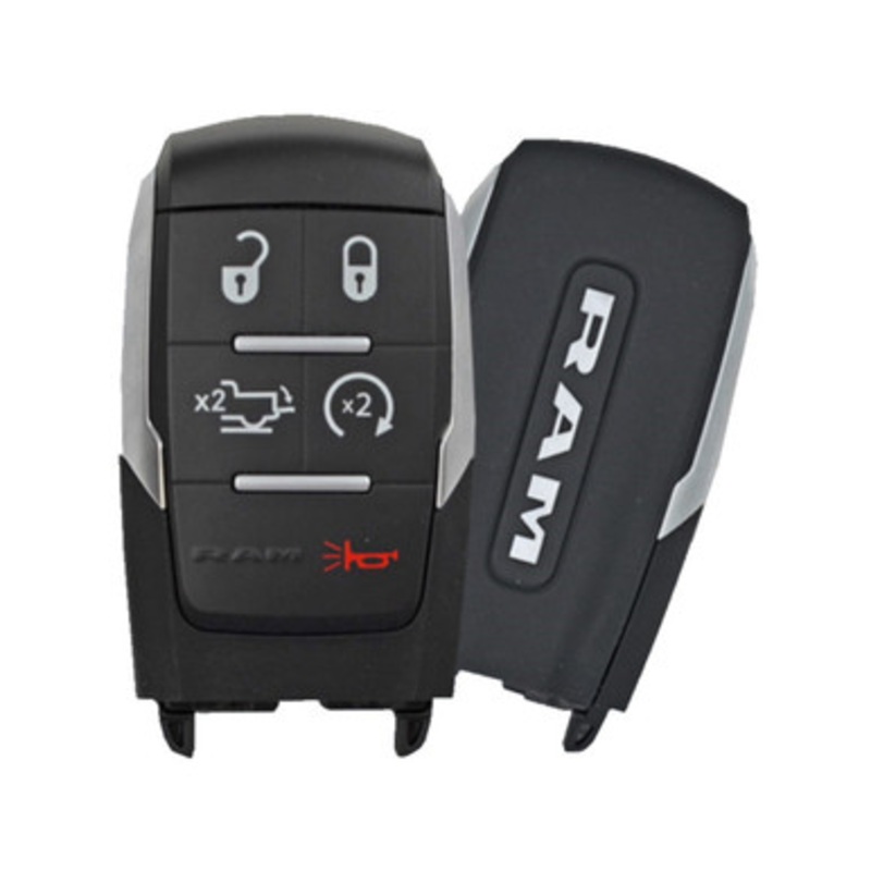 RAM 5 Button Smart Key GQ4-76T, 68374994AB, 433 MHz – Refurbished, Grade A