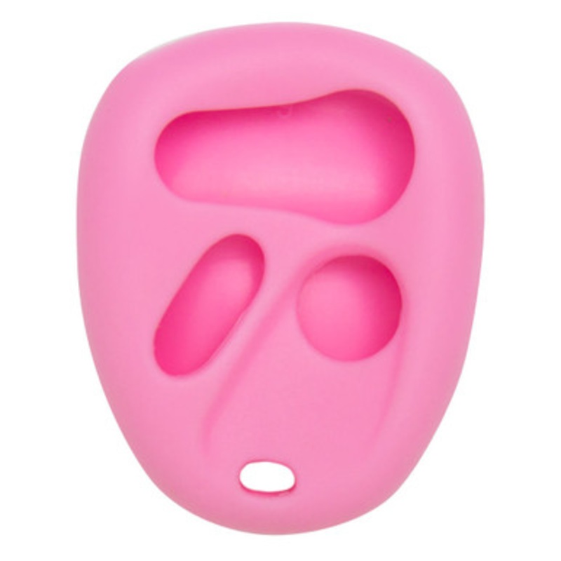 Replacement Silicone Jacket Keyless Remote Cover GMC24 for GM – Pink