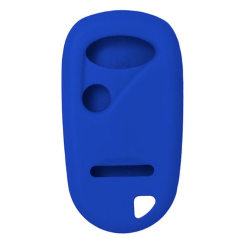 Replacement Silicone Jacket Keyless Remote Cover NDAD13 for Honda 3 Button Remote FCC ID: NHVWB1U521 / NHVWB1U523 / OUCG8D-344H-A – Blue