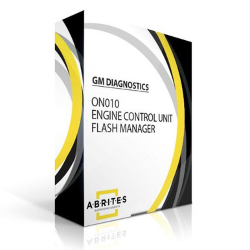 ABRITES ON010 Engine Control Unit Flash Manager For GM Diagnostics – Software