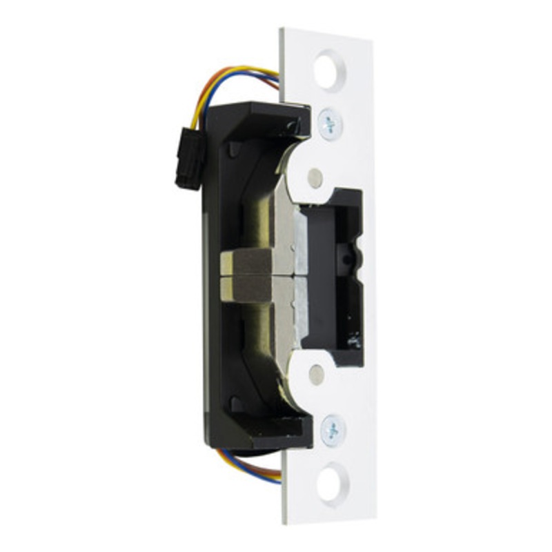 Adams Rite 7440 Series UltraLine Electric Strike for Deadlatches and Cylindrical Locks – Flat – Clear Anodized