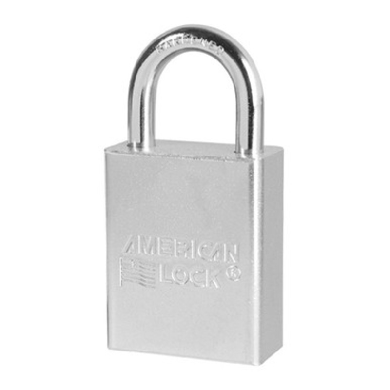 American Lock #A5100 1-1/2 in Solid Steel Rekeyable Pin Tumbler Padlock