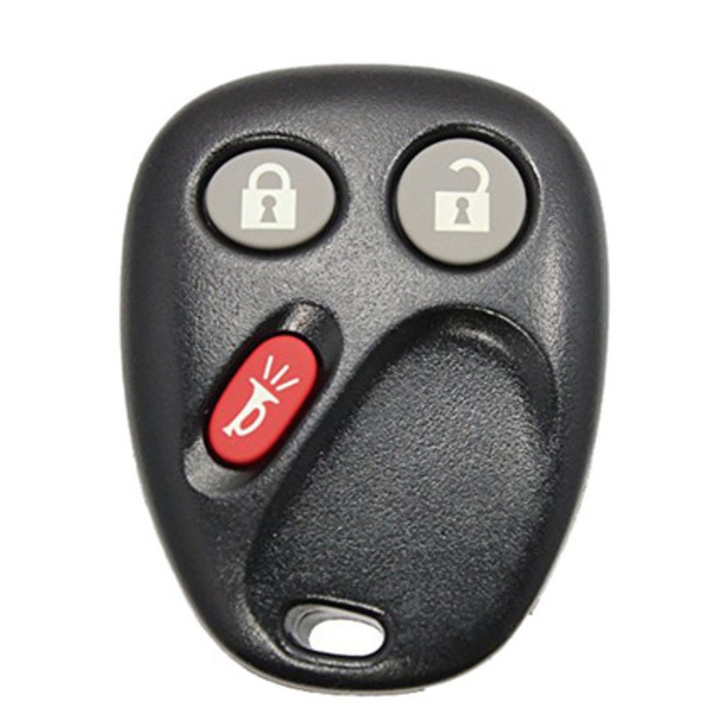 Cadillac Chevrolet GMC 3-Button Remote LHJ011 10377295 – Refurbished Recase